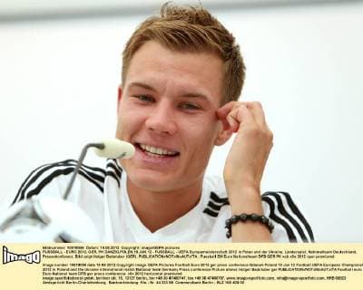 FUSSBALL - EURO 2012, GER, PK DANZIG,POLEN,19.JUN.12 - FUSSBALL - UEFA Europameisterschaft 2012 in Polen und der Ukraine, Länderspiel, Nationalteam Deutschland, Pressekonferenz. Bild zeigt Holger Badstuber (GER). 
