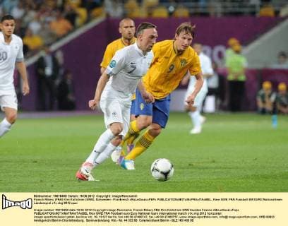 Franck Ribery (FRA) Kim Kallstrom (SWE), Schweden - Frankreich xNxLeGouicxFEPx 