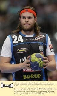 26.05.2012, Köln: Kobenhavens Mikkel Hansen im Champions League Halbfinale des Velux EHF Final 4 zwischen BM Atletico Madrid und AG Kobenhavn in der Lanxessarena.
