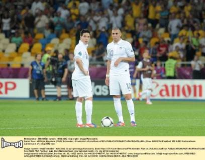 Samir Nasri et Karim Benzema (FRA), Schweden - Frankreich xNxLeGouicxFEPx 