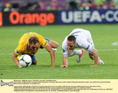 Franck Ribery (FRA) Andreas Granqvist (SWE), Schweden - Frankreich xNxLeGouicxFEPx 