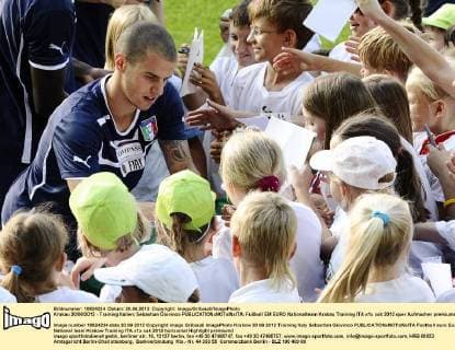 Krakau 20 06 2012 - Training Italien; Sebastian Giovinco 