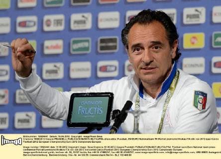 Cracovia 19 06 2012 Cesare PRANDELLI allexsabba