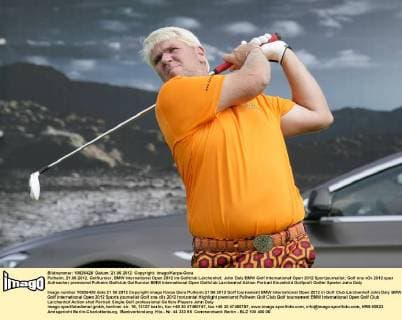 Pulheim, 21.06.2012, Golfturnier, BMW International Open 2012 im Golfclub Lärchenhof, John Daly BMW Golf International Open 2012 Sportjournalist