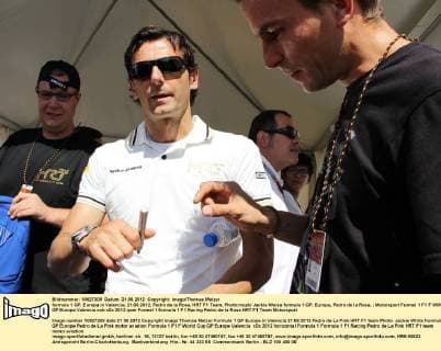 formula 1 GP, Europa in Valencia, 21.06.2012, Pedro de la Rosa, HRT F1 Team, Photo:mspb Jackie Weiss formula 1 GP, Europa, Pedro de la Rosa,