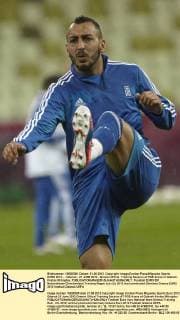 EURO 2012 - - Gdansk - 21 JUNE 2012 - Greece Offcial Training Session at PGE Arena of Gdansk. Kostas Mitroglou. 