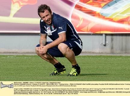 Antonio CASSANO (Italien) - Krakow, 21.06.2012 - UEFA EURO 2012 - Training Italien - allexsabba