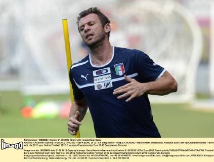 Antonio CASSANO (Italien) - Krakow, 21.06.2012 - UEFA EURO 2012 - Training Italien - allexsabba