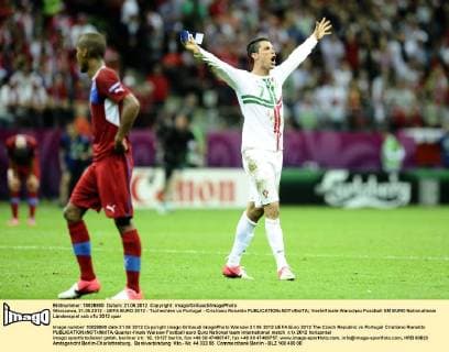 Warszawa, 21.06.2012 - UEFA EURO 2012 - Tschechien vs Portugal - Cristiano Ronaldo 