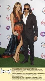 WTA Pre-Wimbledon Party 2012 in den Roof Gardens in Kensington, London Olcay Gülsen, Edgar Davids - 