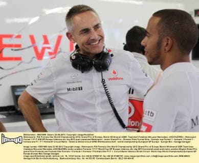 Motorsports: FIA Formula One World Championship 2012, Grand Prix of Europe, Martin Whitmarsh (GBR, Teamchef Vodafone McLaren Mercedes), xHOCHxZWEIx
