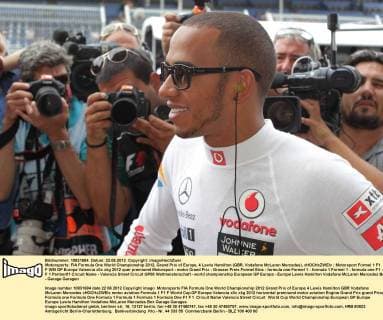 Motorsports: FIA Formula One World Championship 2012, Grand Prix of Europe, 4 Lewis Hamilton (GBR, Vodafone McLaren Mercedes), xHOCHxZWEIx
