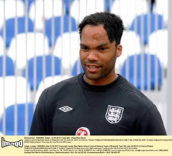 Joleon Lescott National team of England train on June 22, 2012 in Cracow, Poland.  EN_01034724_0051
