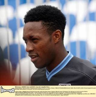 Danny Welbeck National team of England train on June 22, 2012 in Cracow, Poland.  EN_01034724_0045