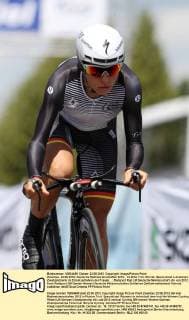 Zwenkau, 22.06.2012, Deutsche Radmeisterschaften 2012. , Im Bild: Trixi Worrak (Specialized Lululemon), Zweitplatzierte im Einzelzeitfahren der Frauen. ,