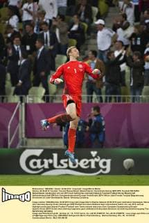 Danzig, 22.06.2012 Torjubel: Torwart Manuel Neuer (Deutschland)