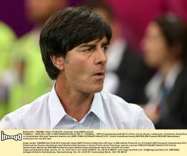 FUSSBALL - EURO 2012, GER vs GRE DANZIG,POLEN,22.JUN.12 - FUSSBALL - UEFA Europameisterschaft 2012 in Polen und der Ukraine, Länderspiel, Viertelfinale, Deutschland vs Griechenland. Bild zeigt Teamchef Joachim Löw (GER). 