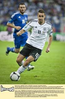 Danzig, 22.06.2012 Miroslav Klose (Deutschland) Deutschland - Griechenland
