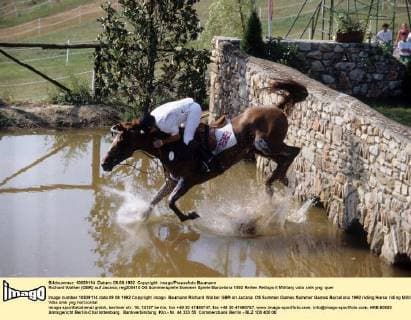 Richard Walker (GBR) auf Jacana