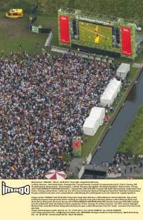 Luftbild, Bochum, Jahrhunderthalle, Rudelgucken, Grossleinwand, Fussball, Europameisterschaft, Public Viewing, EM Viertelfinalspiel Deutschland - Griechenland, Luftbild, Bochum, Ruhrgebiet, Nordrhein-Westfalen, Deutschland, Europa !ACHTUNGxMINDESTHONORARx60xEURO!