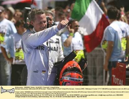 Michael Schumacher (Mercedes GP) GP Europa - Valencia 2012 Formel 1 Grand Prix Europa - Valencia 2012