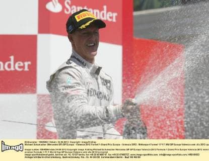 Michael Schumacher (Mercedes GP) GP Europa - Valencia 2012 Formel 1 Grand Prix Europa - Valencia 2012