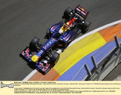 Sebastian Vettel (Red Bull Racing) GP Europa - Valencia 2012 Formel 1 Grand Prix Europa - Valencia 2012