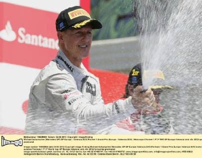 Michael Schumacher (Mercedes GP) GP Europa - Valencia 2012 Formel 1 Grand Prix Europa - Valencia 2012