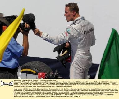 Motorsports: FIA Formula One World Championship 2012, Grand Prix of Europe, 7 Michael Schumacher (GER, Mercedes AMG Petronas F1 Team), xHOCHxZWEIx