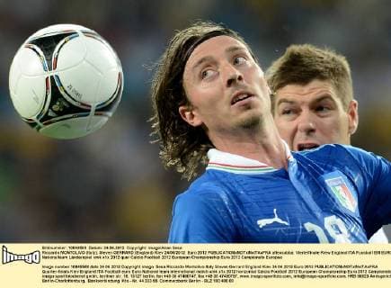 Riccardo MONTOLIVO (Italy), Steven GERRARD (England) Kiev 24 06 2012 Euro 2012 allexsabba