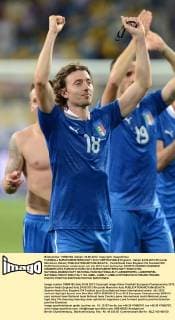 FUSSBALL EUROPAMEISTERSCHAFT 2012 VIERTELFINALE England - Italien 24.06.2012 Riccardo Montolivo (Italien) 