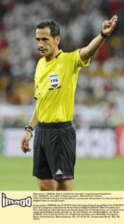 Kiev, 24 06 2012 - Euro 2012 England vs Italien - Referee Pedro Proenca 