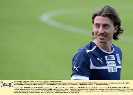 Riccardo MONTOLIVO (ITA) - Cracovia 26 06 2012 Training der italienischen Nationalmannschaft allexsabba