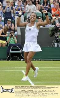Tennis : Wimbledon tennis Championship 2012 27 06 2012 Heather Watson 
