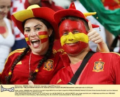 Spanien Fans 