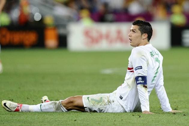 Portugal - Spanien, Cristiano Ronaldo 