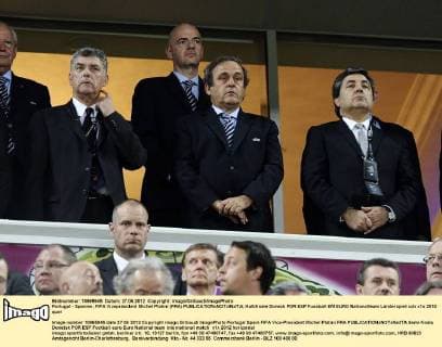 Portugal - Spanien, FIFA Vizepräsident Michel Platini (FRA) 