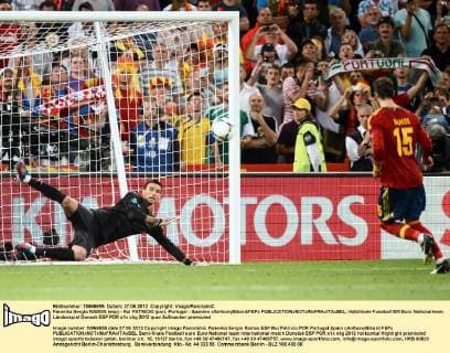 Panenka Sergio RAMOS (esp) - Rui PATRICIO (por), Portugal - Spanien xAnthonyBibard FEPx 