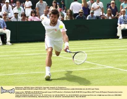 Wimbledon Day04 28.06.2012 Jürgen Melzer AUT.