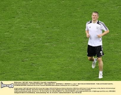28.06.2012 WARSZAWA - STADION NARODOWY - UEFA EURO 2012 - SEMIFINALS - GERMANY vs. ITALY - BASTIAN SCHWEINSTEIGER -  20120628CSMT8034