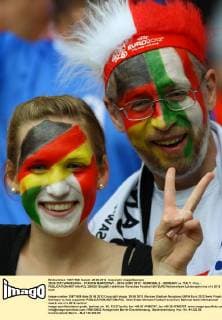 28.06.2012 WARSZAWA - STADION NARODOWY - UEFA EURO 2012 - SEMIFINALS - GERMANY vs. ITALY - Fan, -  28062012toja58