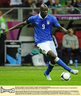 Warschau 28 06 2012 - Euro 2012 Halbfinale - GER vs. ITA - Mario Balotelli 