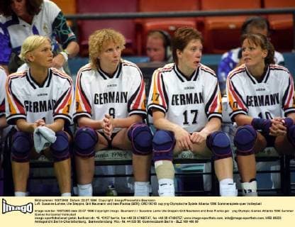 L-R: Susanne Lahme, Ute Steppin, Grit Naumann und Ines Pianka (GER)