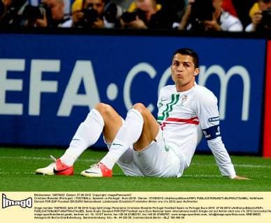 Cristiano Ronaldo (Portugal) FOOTBALL: Spanien vs Portugal - Euro 2012 - Demie - 27 06 2012 xAnthonyxBibardxFEPx 
