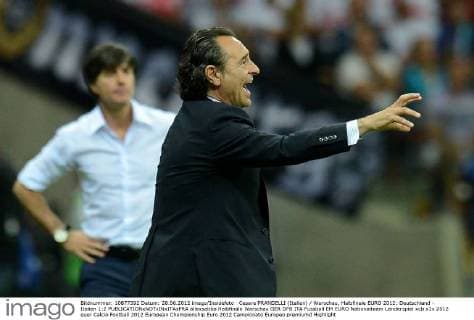 Cesare PRANDELLI (Italien) Warschau, Halbfinale EURO 2012: Deutschland - Italien 1:2 allexsabba