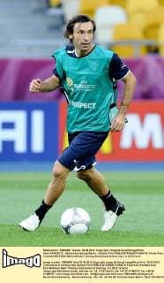 Kiew 30 06 2012 - Abschlusstraining Italien: Andrea Pirlo 