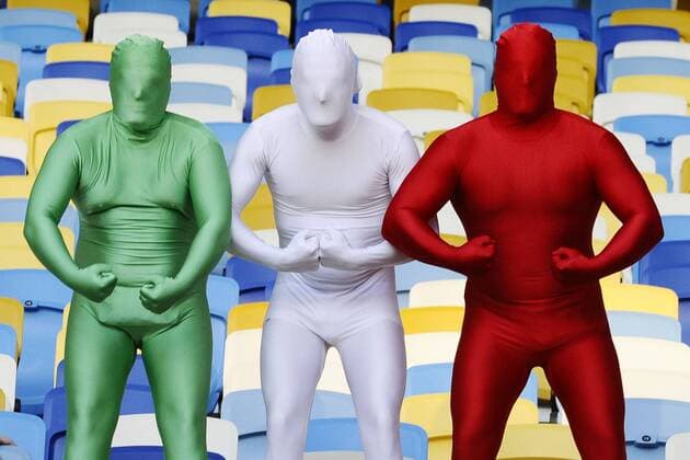 EM Finale 2012 in Kiew - Fans aus Italien wären gern so muskulös wie Mario Balotelli - 