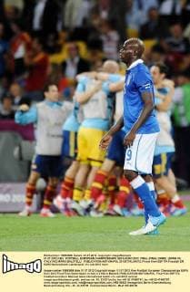 01.07.2012 KIEV FOOTBALL EUROPEAN CHAMPIONSHIPS UEFA EURO 2012 FINAL (FINAL GAME) (SPAIN VS. ITALY) N Z MARIO BALOTELLI  20120701LUK072