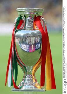 UEFA EURO 2012 CHAMPIONSHIP FINAL MATCH IN KIEV: Coupe Henri Delaunay -  120701PYK009