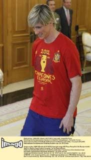 Empfang des Europameisters Spanien im Madrider Königspalast - Fernando Torres - RobertxSmith 
